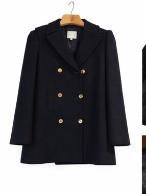Vintage 1990’s Celine Paris Wool Coat – Size 40 FR – Made in France